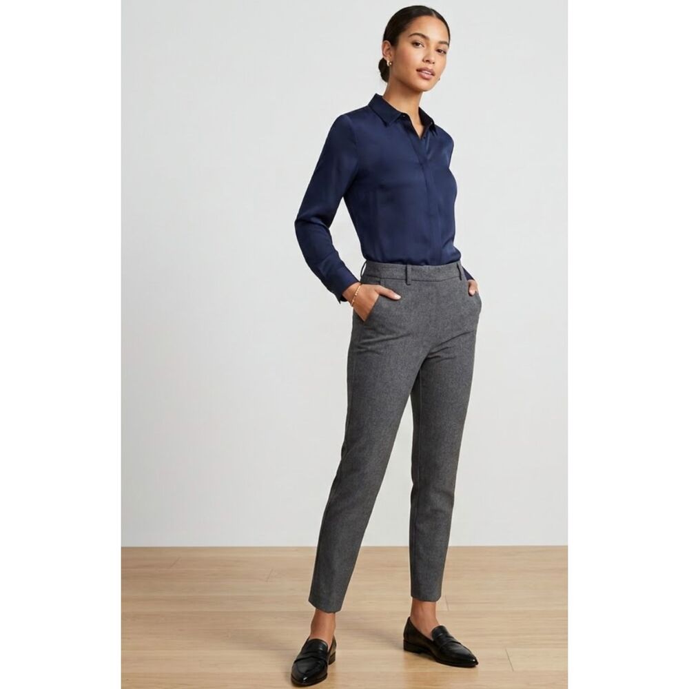 Express Super Soft Twill Skinny High Rise Pants Women's Size 8 Short